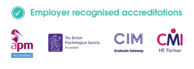 Arden University Accreditations logos