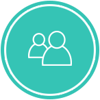 One-to-one icon