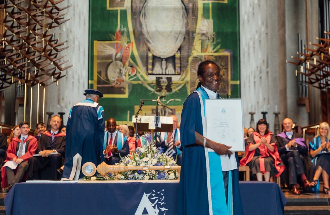 Arden 2019 Honorary Graduate, Neville 