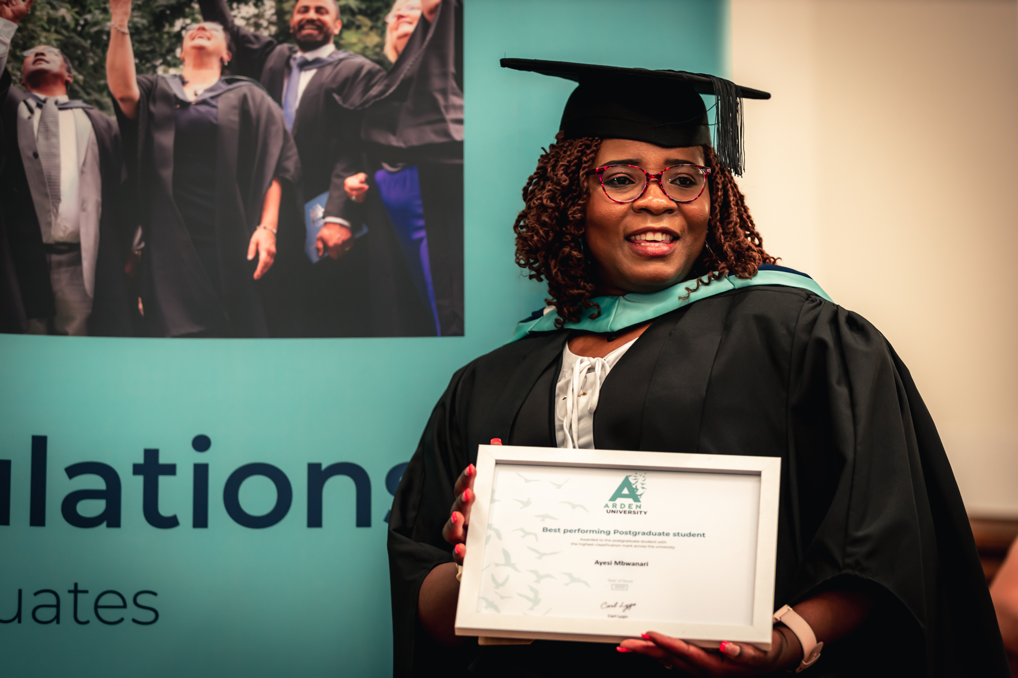 GRADUATION STORIES: Ayesi Arden University GRADUATION STORIES: Ayesi Arden University