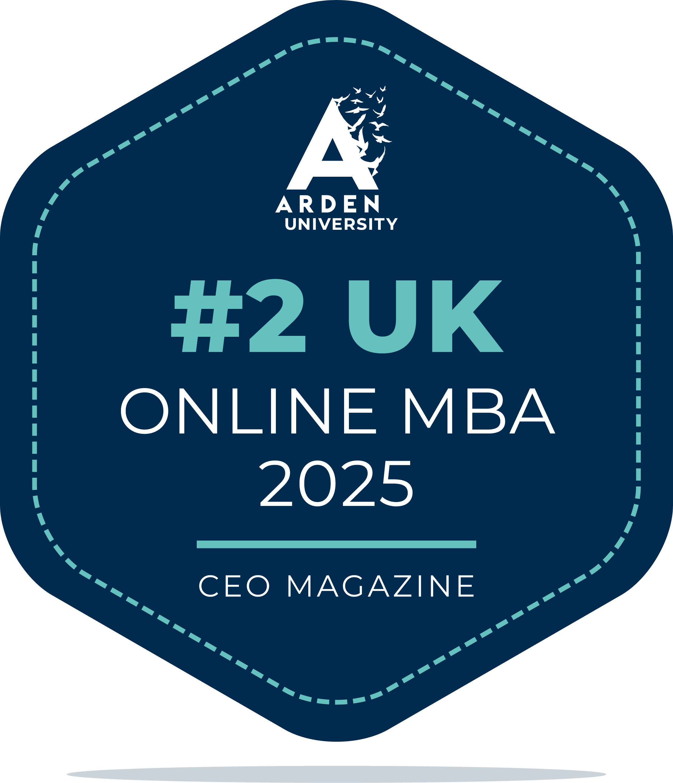no. 2 UK online MBA 2025