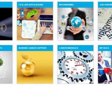 Image of various thumbnails from a website