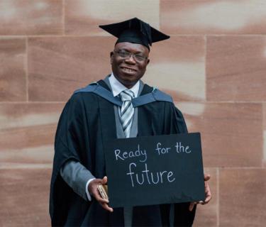 Arden University graduate