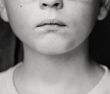 Mouth of child