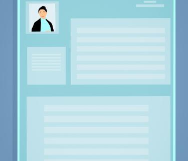 Animation of a CV