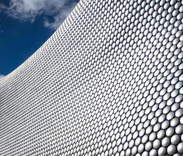 Building against a blue sky