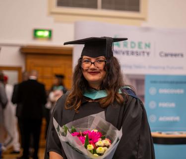 Students at graduation