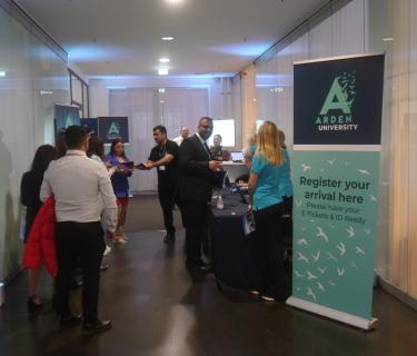 Students at graduation