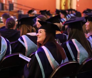 student at graduation 2023