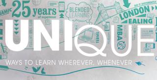 Arden University UNIque logo