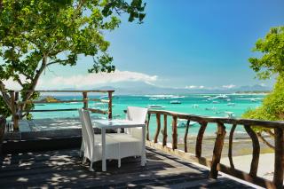 Arden University student beach view