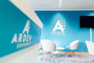 Arden study center breakout area