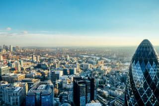 London skyline gherkin