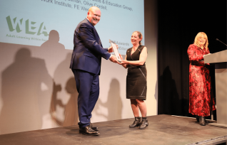 Arden University Presents Award at the WEA Awards