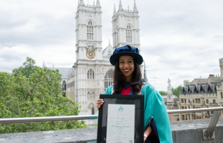 Arden reveals honorary doctorates at graduation 2023